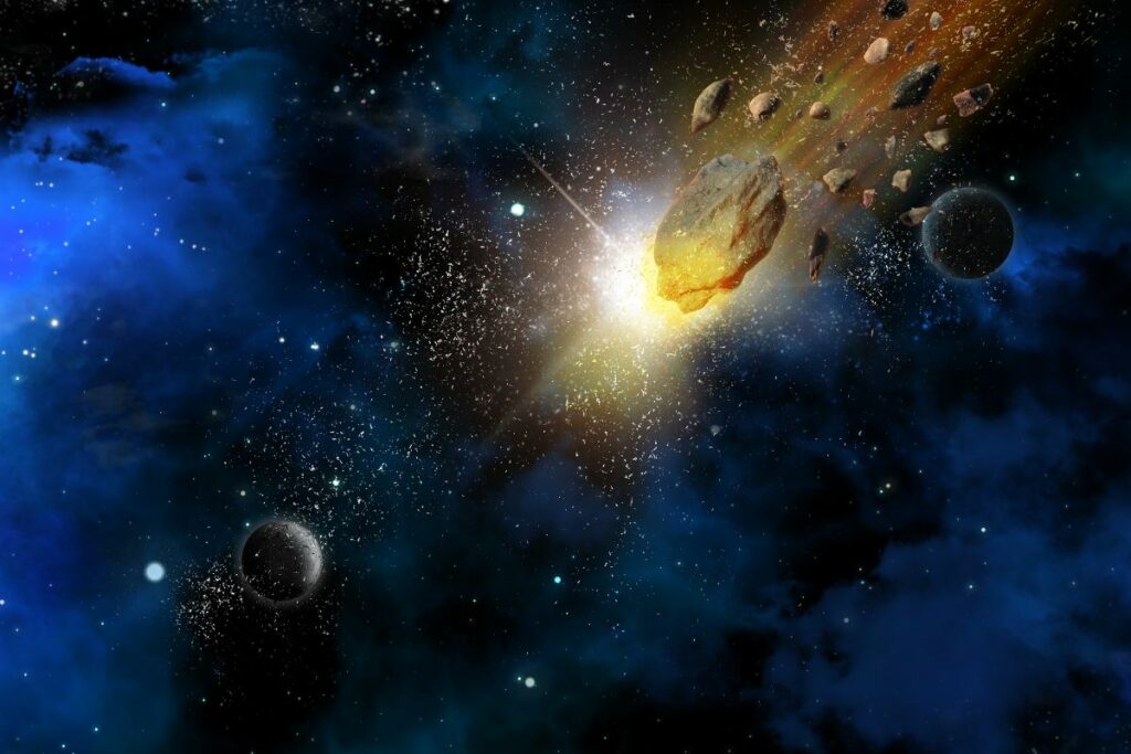 La Agencia Espacial Europea y NASA monitorean el asteroide 2024 YR4 (imagen referencial). Foto: Freepik.