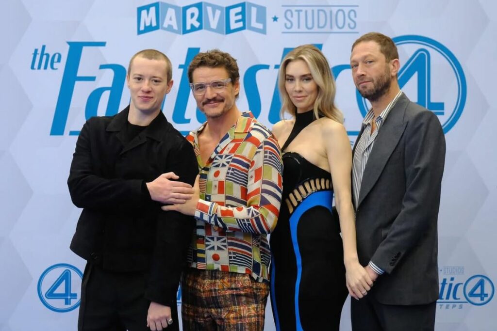 Los Cuatro Fantásticos enfrentan conflictos y una gran amenaza en esta nueva cinta. Foto: Instagram @marvelstudios.