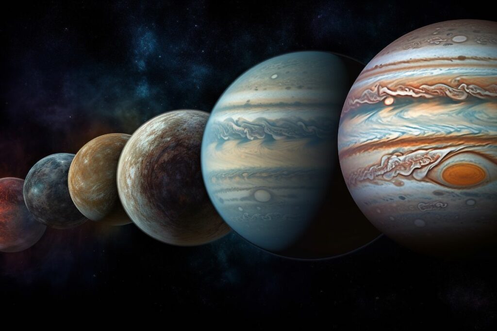 Planetas alineados: un espectáculo único desde la Tierra (imagen referencial). Foto: Freepik.