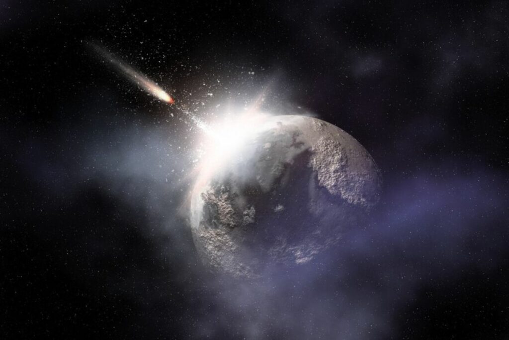 Un posible impacto del asteroide con la Luna no tendría consecuencias graves (imagen referencial). Foto: Freepik.
