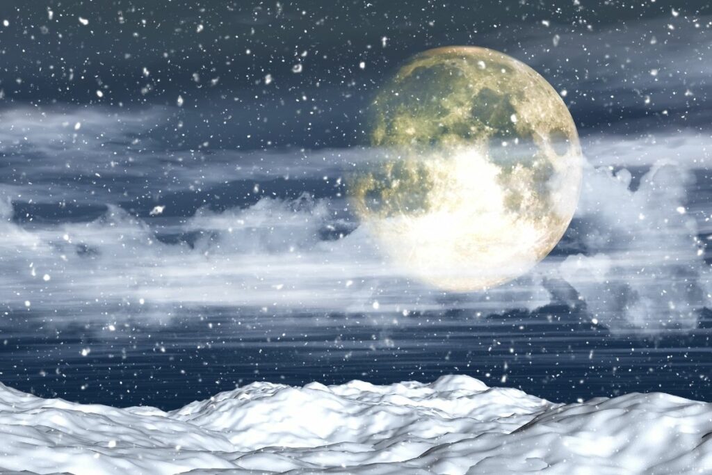 La Luna de Nieve, símbolo de tradiciones ancestrales (imagen referencial). Foto: Freepik.