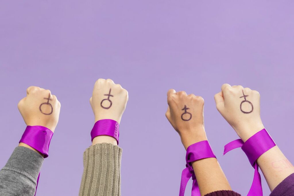 El Día Internacional de la Mujer celebra avances y derechos. Foto: Freepik.