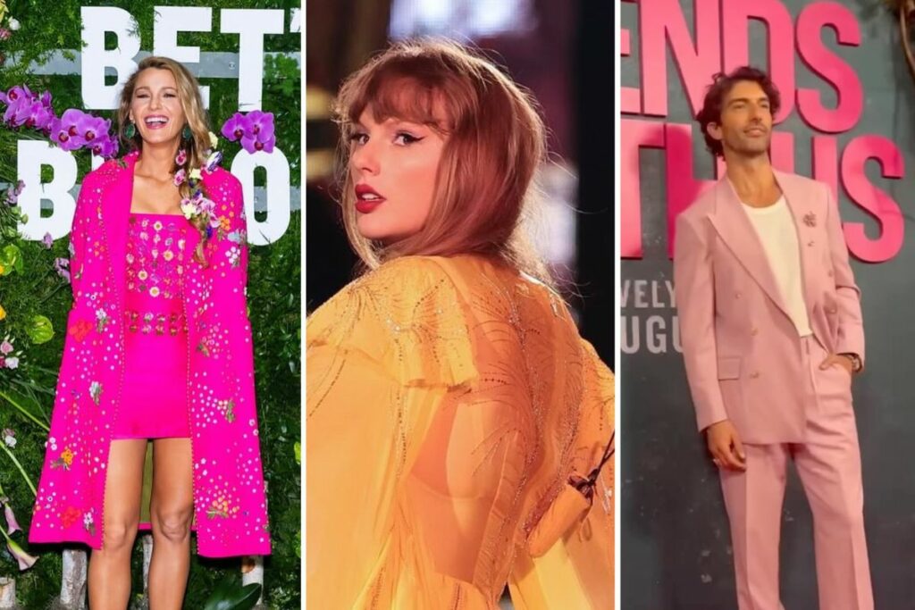 Taylor Swift ha mantenido silencio en el caso Lively-Baldoni . Foto: Instagram @taylorswift, @blakelively, @justinbaldoni.