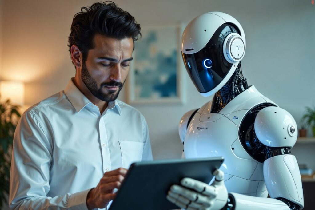 Los asistentes virtuales con IA pueden gestionar múltiples tareas. Foto: Freepik.