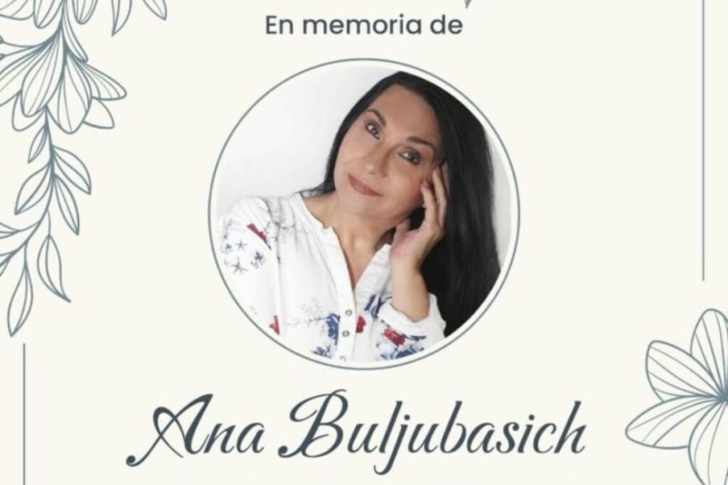 Ana Buljubasich es recordada con cariño por los ecuatorianos. Foto: Instagram @marielaviteri.