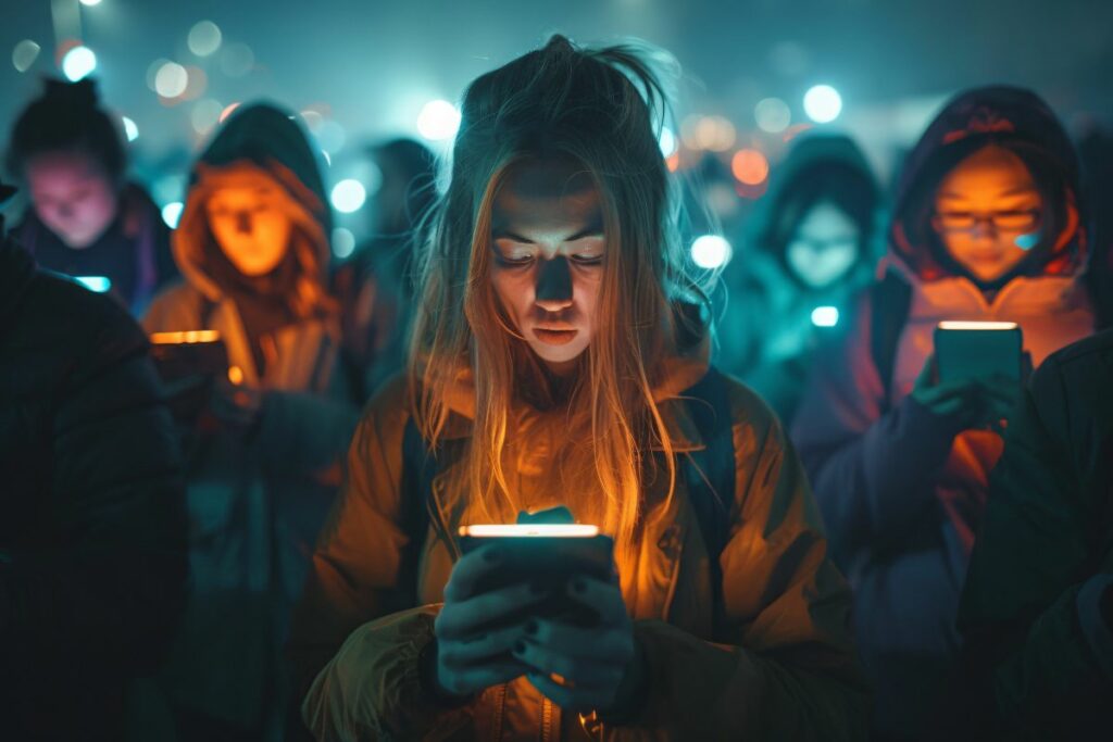 El contenido exprés en redes sociales cambia la forma de pensar y comunicar. Foto: Freepik.