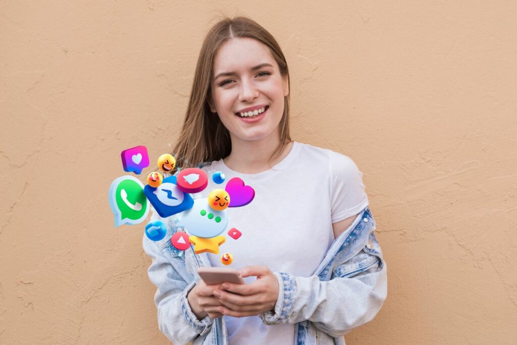 Descubre las nuevas redes sociales que la Generación Z y Alfa están usando, y por qué se han alejado de Instagram. Foto: Freepik.