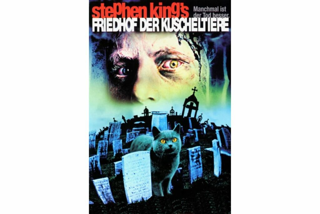 Póster de la película 'Cementerio Maldito'.