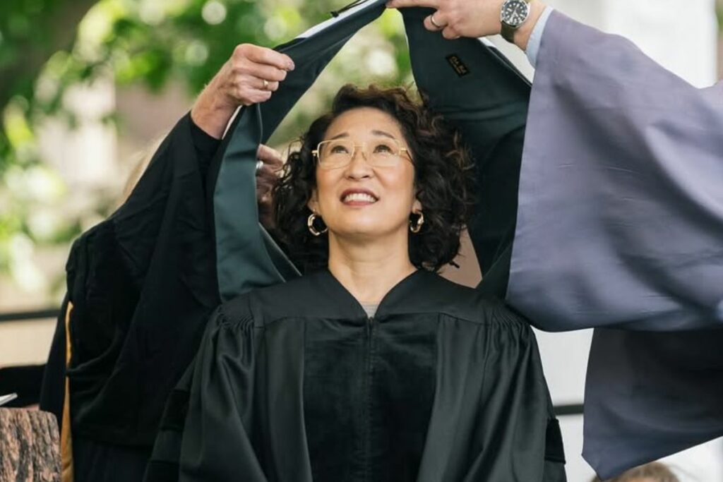 Sandra Oh se dio tiempo para rendir tributo a Cristina Yang de ‘Grey’s Anatomy’. Foto: Instagram @iamsandraohinsta.