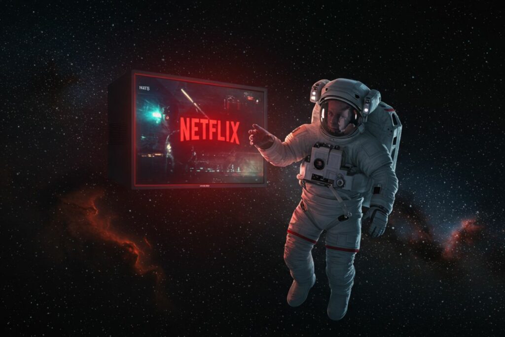 Cohetes, misiones y vistas desde el espacio, ahora por Netflix gracias a la Nasa. Foto: Image FX.
