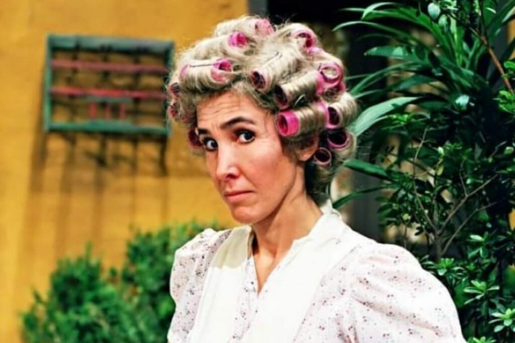 La estatua de Florinda Meza podría ser retirada por la presión de una protesta viral. Foto: Instagram @florindamezach1.