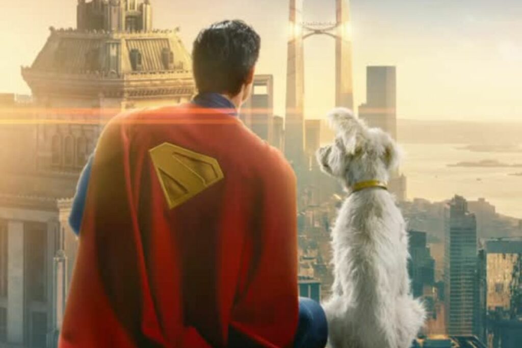 James Gunn rescata a Krypto, la mascota más querida de DC. Foto: Instagram @dcofficial.