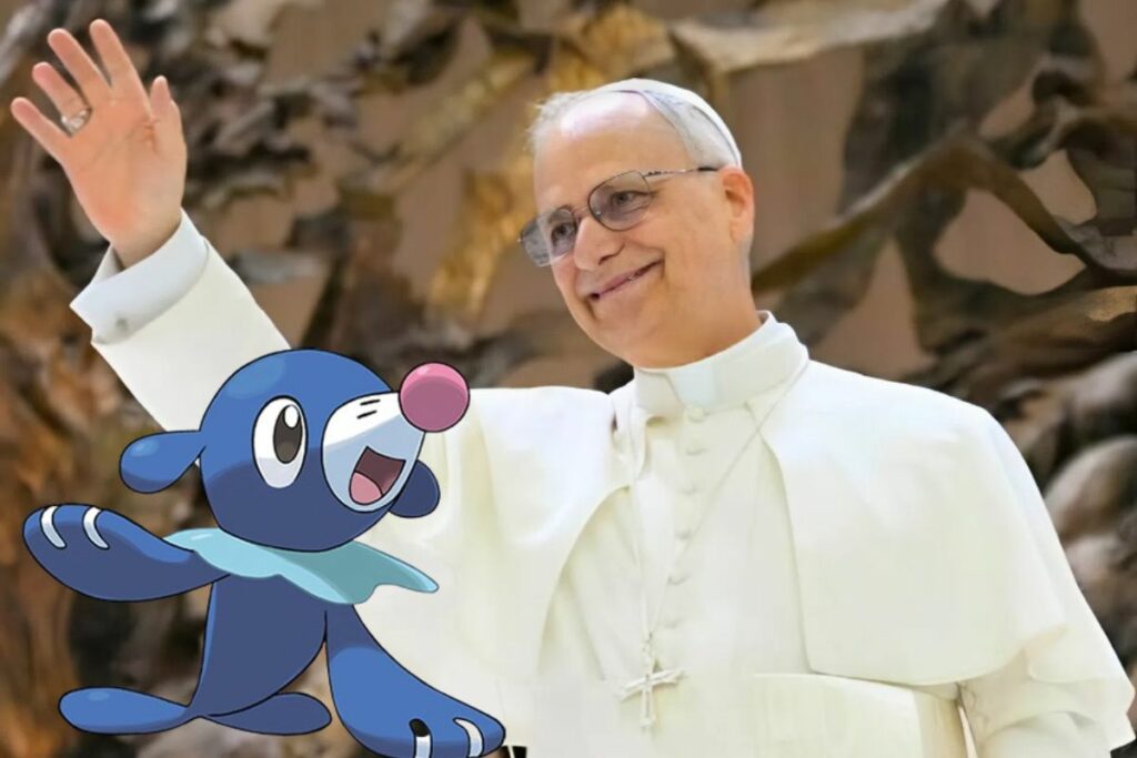 ‘Popplio’, el Pokémon que ahora representa al Papa León XIV. Foto: Instagram @vaticannews.
