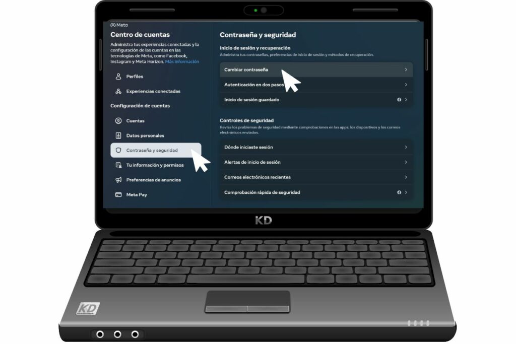 Una excelente medida es actualizar regularmente tus contraseñas digitales. Foto: Captura de pantalla. 