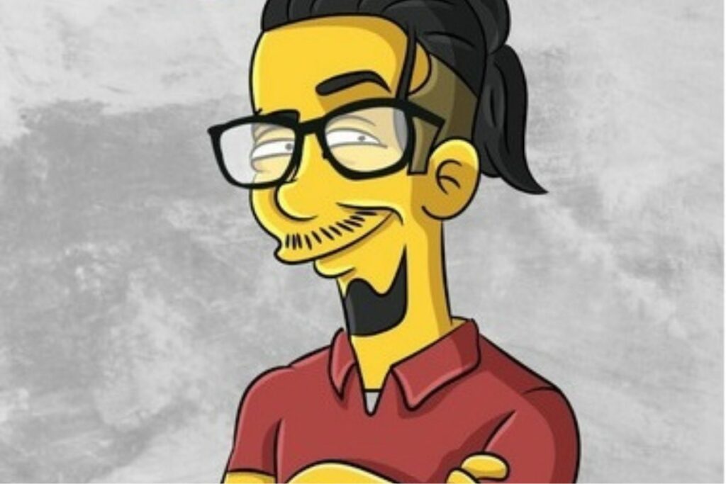 Danny Paredes, un publicista con más de 20 años de experiencia, convirtió su pasión por Los Simpson en el exitoso emprendimiento Matanga! Foto: Instagram @matanga_ecuador.