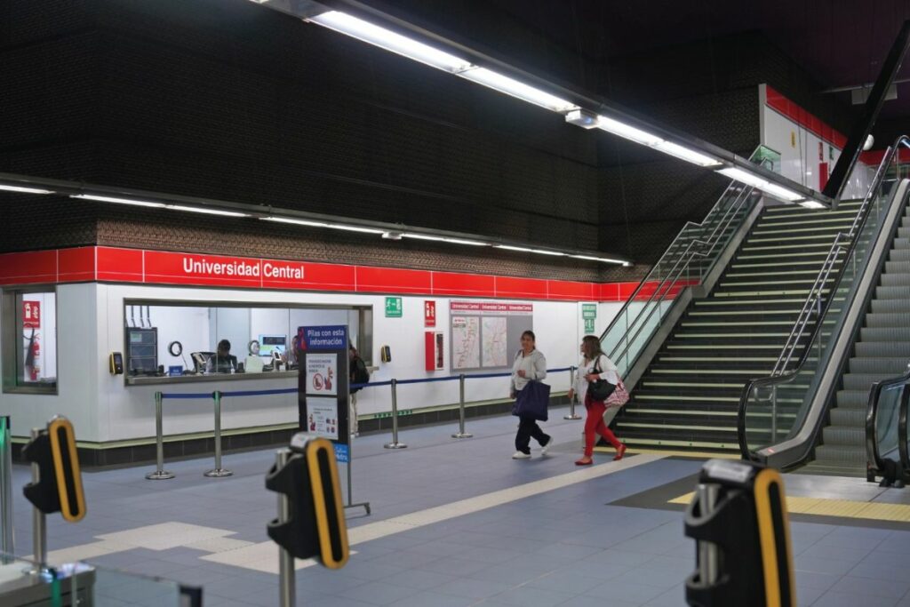 Metro de Quito Foto: Twitter Metro de Quito @MetrodeQuito