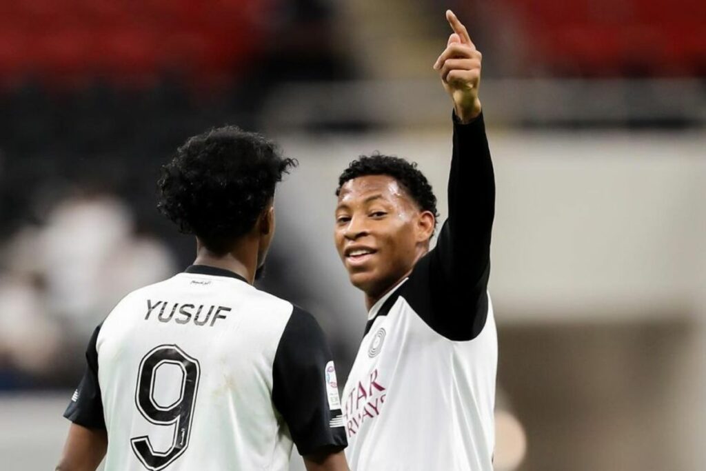 Gonzalo Plata quedó campeón de la Liga de Qatar con el Al Sadd.