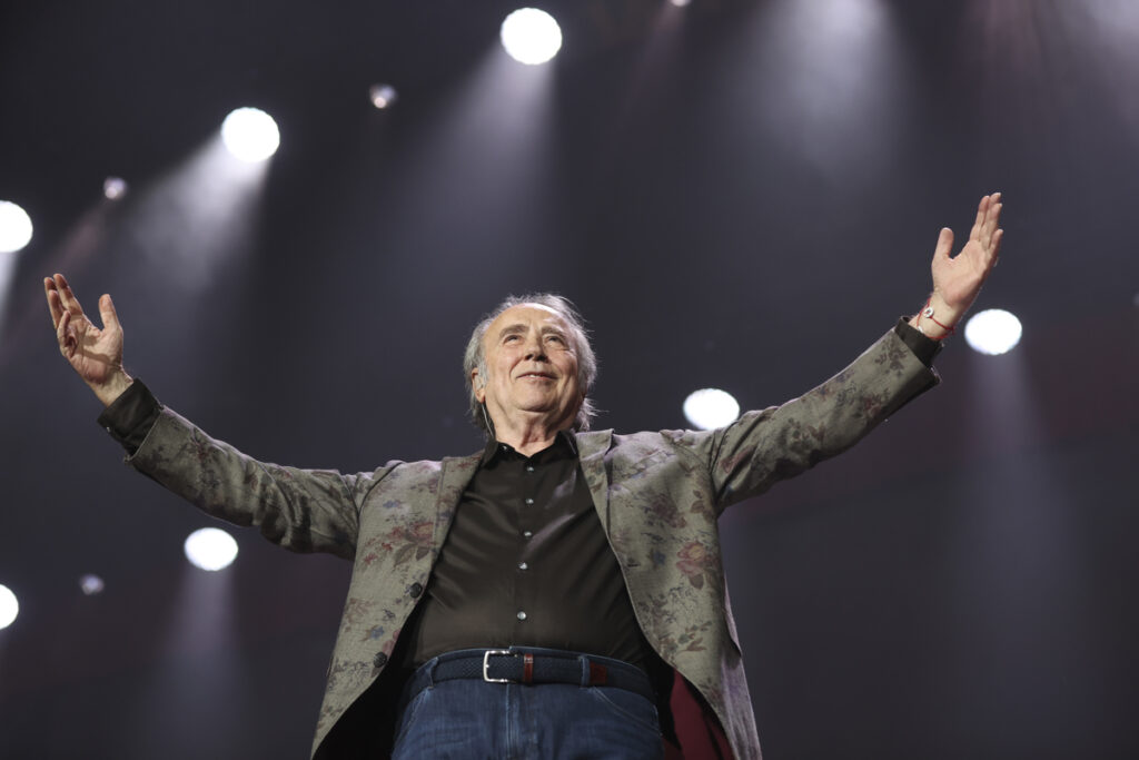 Serrat ganó el Premio Princesa de Asturias de las Artes. EFE