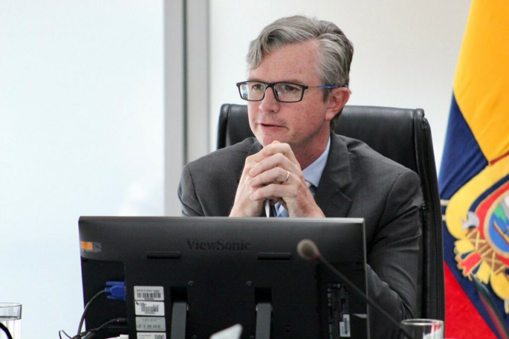 Juan Carlos Vega, ministro de Economía y Finanzas. Foto: Ministerio de Finanzas