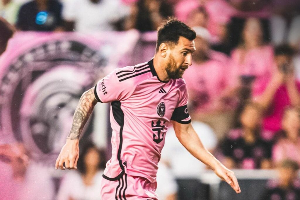 Lionel Messi fue otra vez figura en el Inter Miami