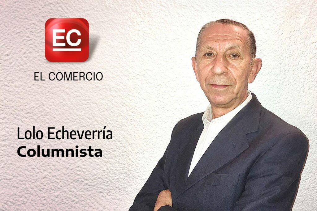 Lolo Echeverría, columnista en EL COMERCIO.