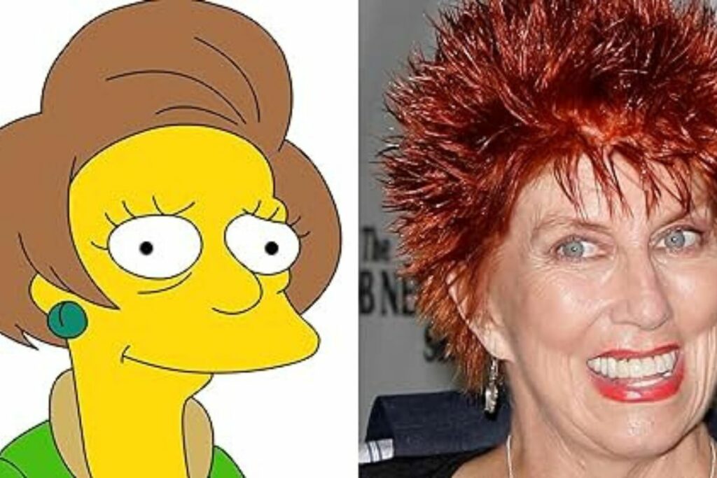 La muerte de Marcia Wallace, la voz de Edna Krabappel en Los Simpson, en 2013, llevó al retiro del personaje. Foto: IMDb.