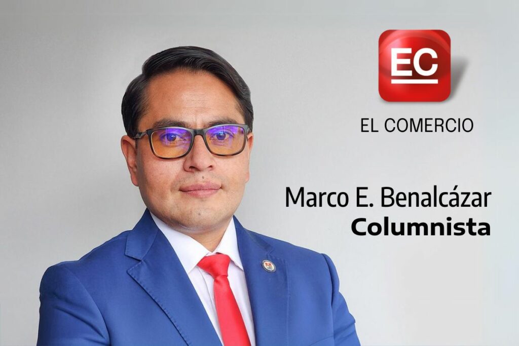 Marco E. Benalcázar, columnista en EL COMERCIO.