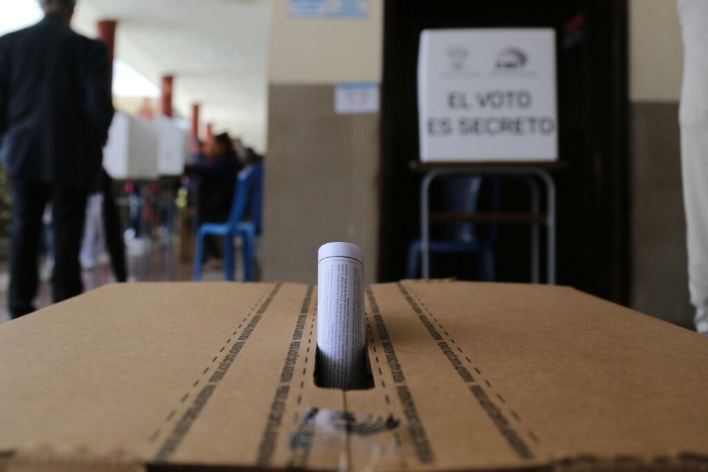 La pregunta del arbitraje internacional fue rechazada por los ecuatorianos. Foto: Julio Estrella/ EL COMERCIO
