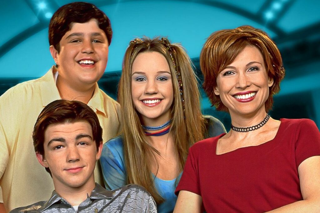 Elenco principal de la serie de Nickelodeon The Amanda Show. Foto: IMDB