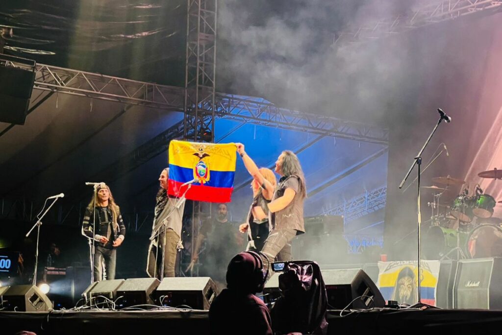 Gamma Ray es la banda encabezada por el legendario Kai Hansen. Foto: Richard Jiménez