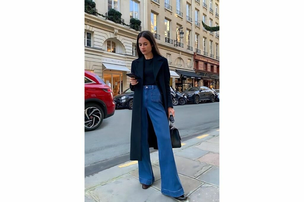 Flare jeans. Foto: Pinterest