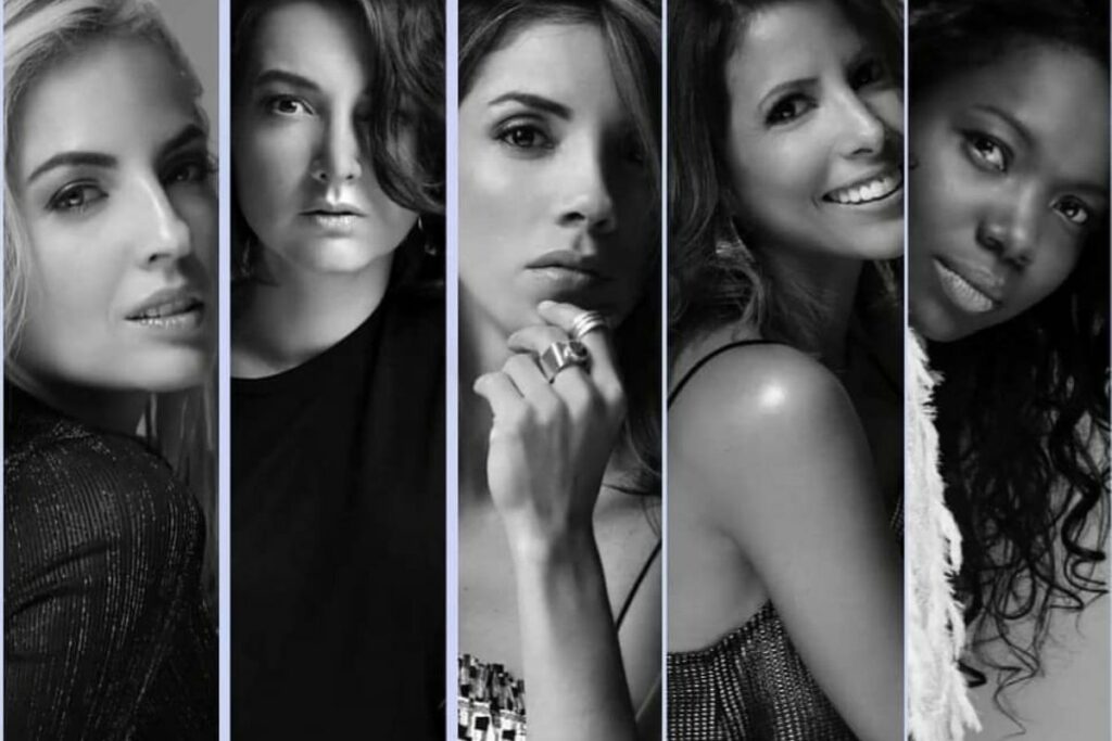 Las cinco integrantes del grupo ecuatoriano de pop Kiruba. Foto: Tomada de instagram @kirubaoficial
