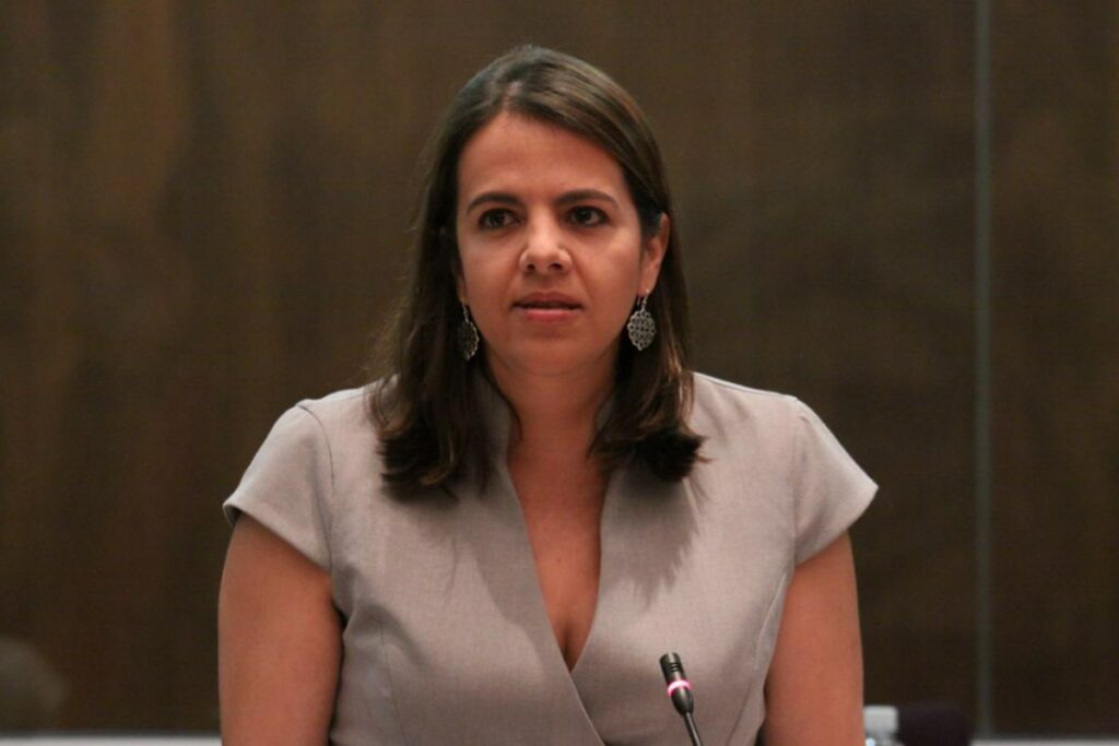 María Paula Romo lidera el movimiento político Construye Lista 25. Foto: Archivo / Flickr Asamblea Nacional