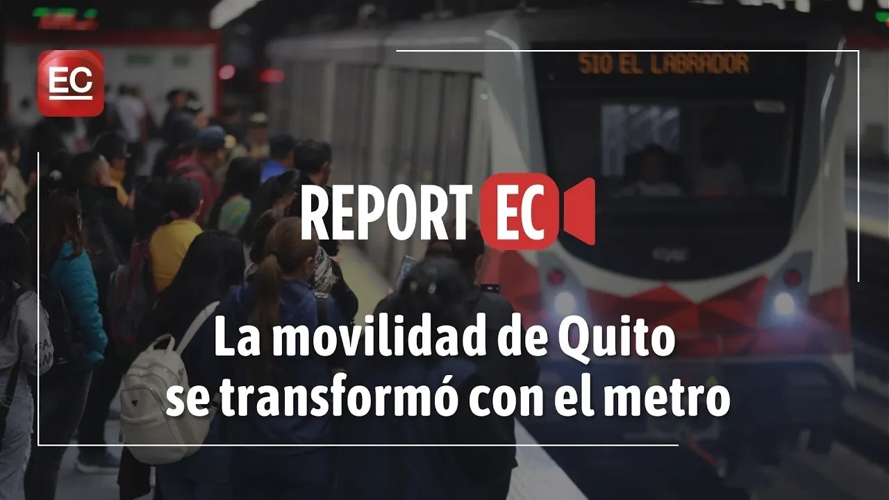 Tiempo y seguridad compensan el gasto del usuario del Metro de Quito ...