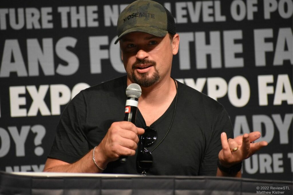 El actor Tom Welling en un evento en 2022. Foto: Facebook