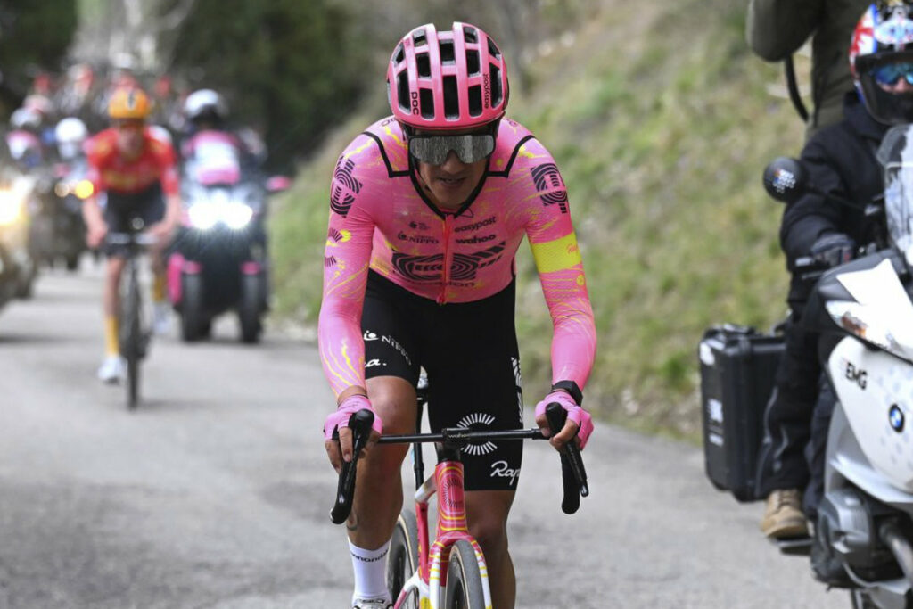 Richard Carapaz en la temporada 2024 de ciclismo.