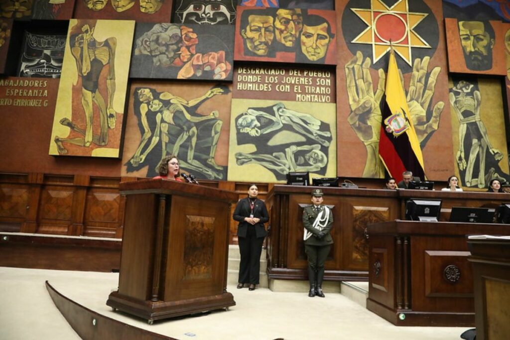 Este 21 de mayo de 2024, la Asamblea recibió a representantes de organizaciones a favor de los derechos de las mujeres. Foto: Flickr Asamblea