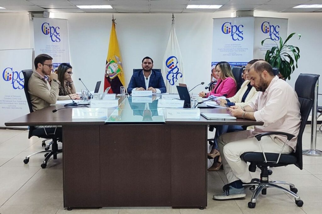 El Pleno del Consejo de Participación Ciudadana y Control Social se reunió presencialmente este 10 de julio de 2024.