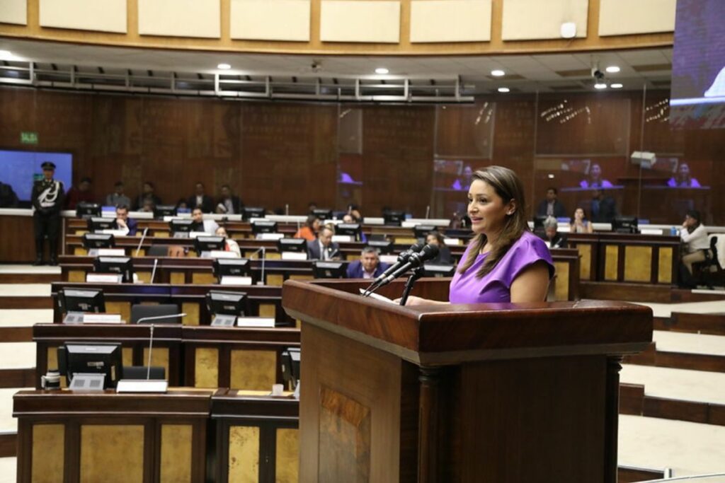 Jessica Jaramillo, de Fundación contra la Violencia, habló sobre la necesidad de justicia especializada. Foto: Flickr Asamblea