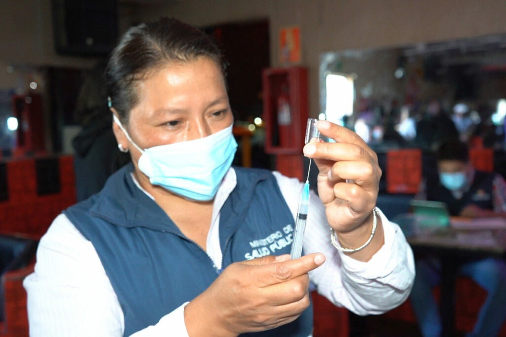 La inversión hecha para la vacunación en 2024 es de 8 millones de dólares. Foto: Ministerio de Salud.