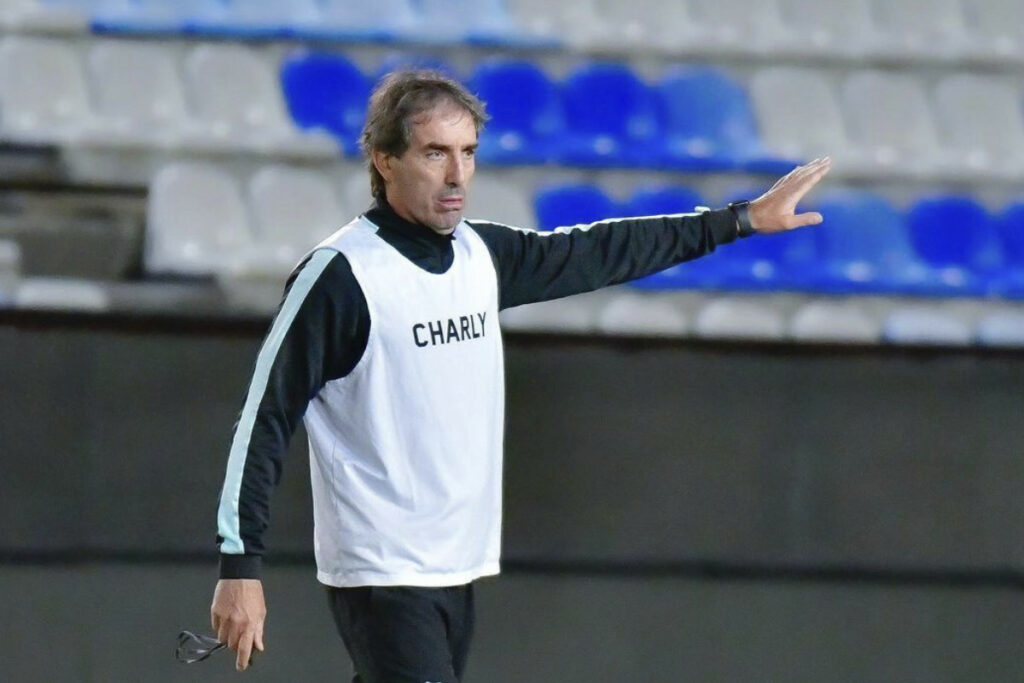 Guillermo Almada en un entrenamiento con Pachuca en la temporada 2024. Foto: Instagram Pachuca.