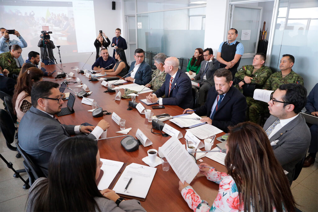 Comisión de seguridad integral en una sesión reservada el pasado 15 de mayo de 2024. Foto: Flickr Asamblea Nacional