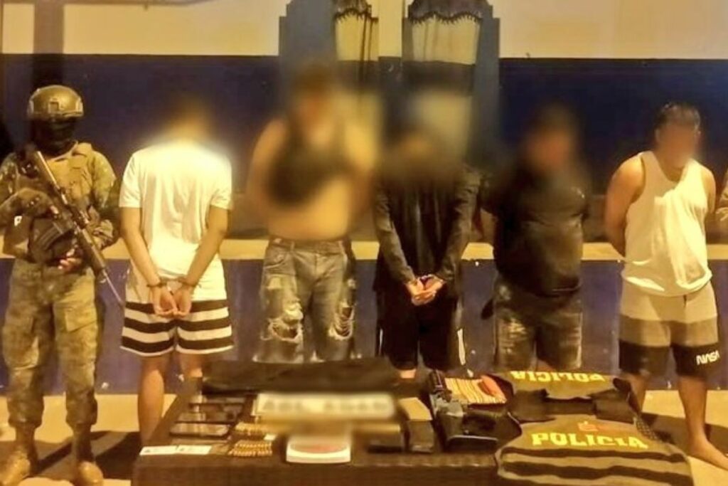 El operativo se desarrolló en la ciudad de Huaquillas, paso fronterizo.