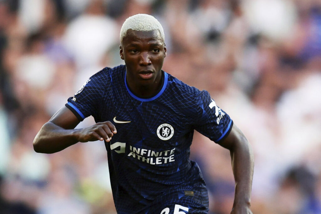 Moisés Caicedo en la temporada 2023-24.