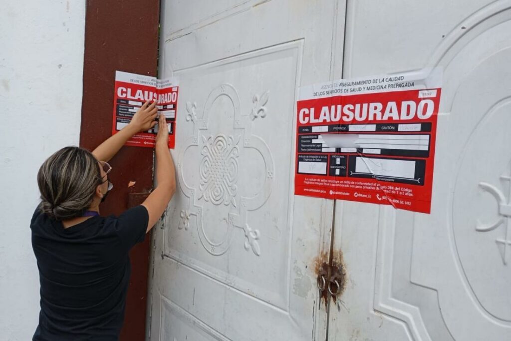Los centros no tenían los permisos de funcionamiento respectivos. Foto: X Acess