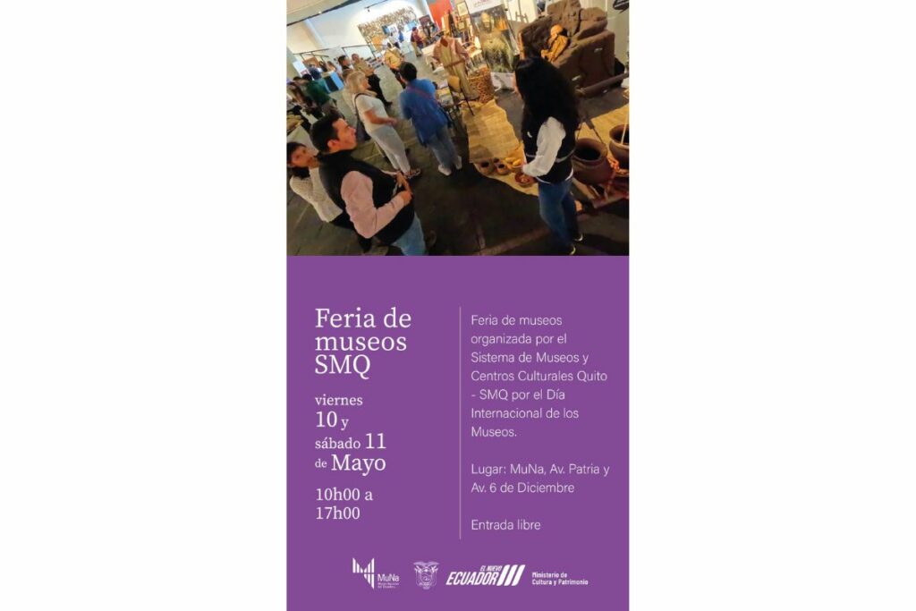 El Museo Nacional del Ecuador (MuNa) será el epicentro de la Feria de Museos. Foto: Facebook MuNa Ecuador. Foto: Facebook MuNa.
