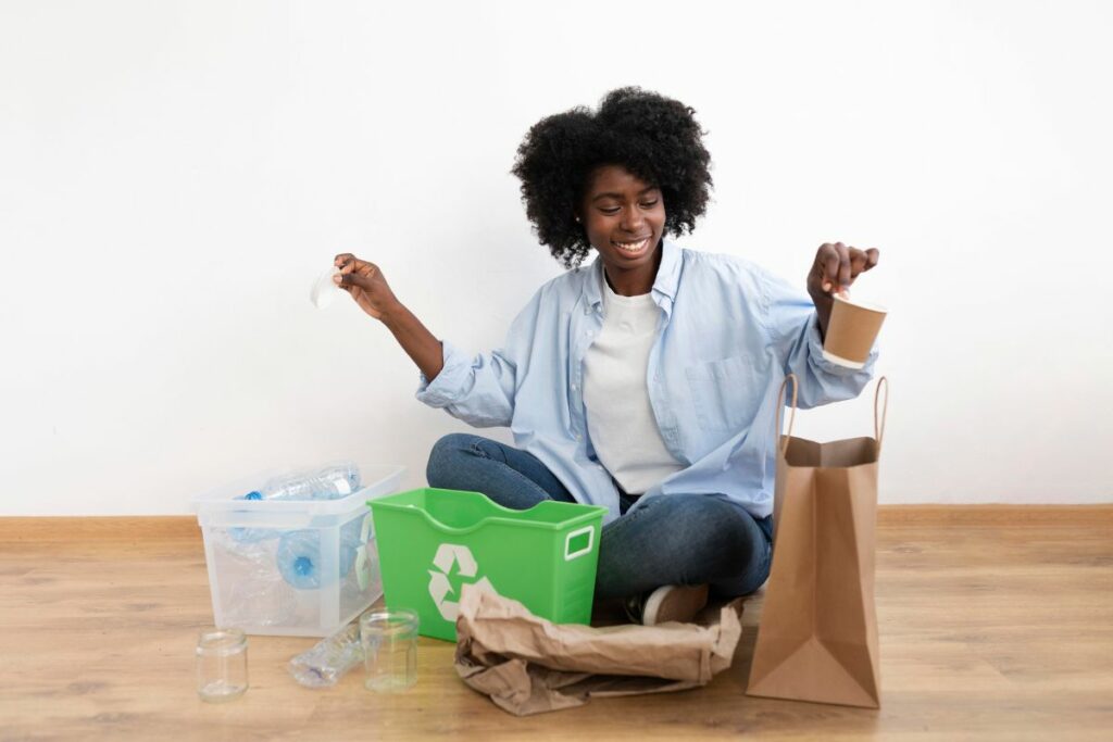 Iniciativas como 'Ecuador Recicla' promueven el reciclaje como una herramienta crucial para reducir el impacto ambiental y generar beneficios económicos. Foto: Freepik.
