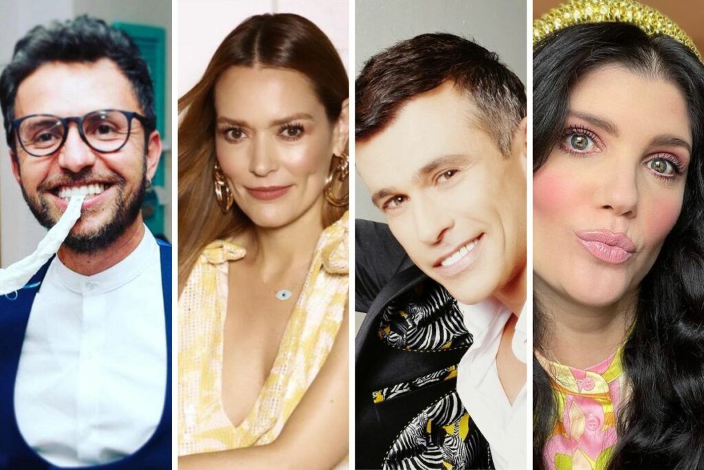 Jhon Álex Toro, Carolina Acevedo, Martín Karpán y Andrea Noceti. Fotos: Instagram