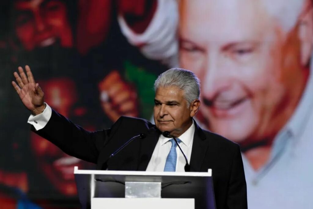 El exministro de Seguridad José Raúl Mulino, es el nuevo presidente de Panamá. Foto: Bienvenido Velasco/EFE