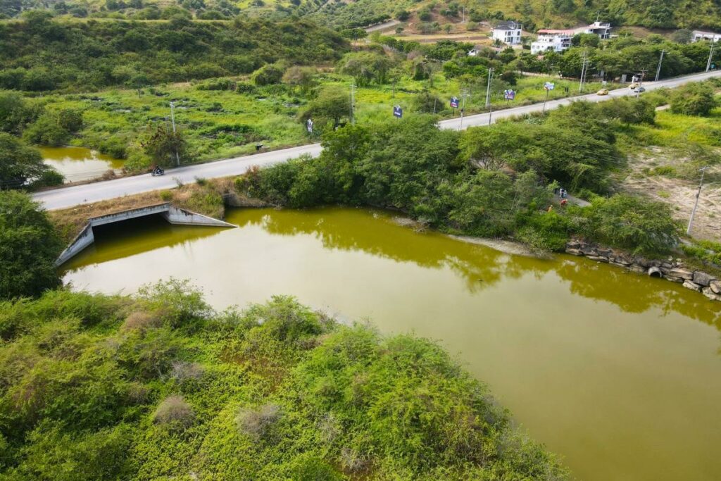El Esterillo Oloncito, ubicado en Olón, Santa Elena. Foto: Cortesía